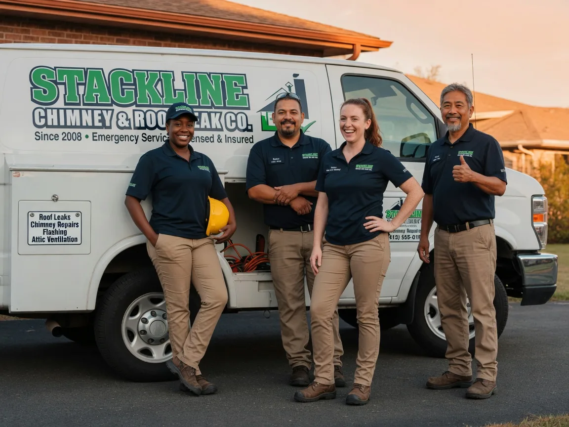 Chimney flashing repair company in Monroe, CT